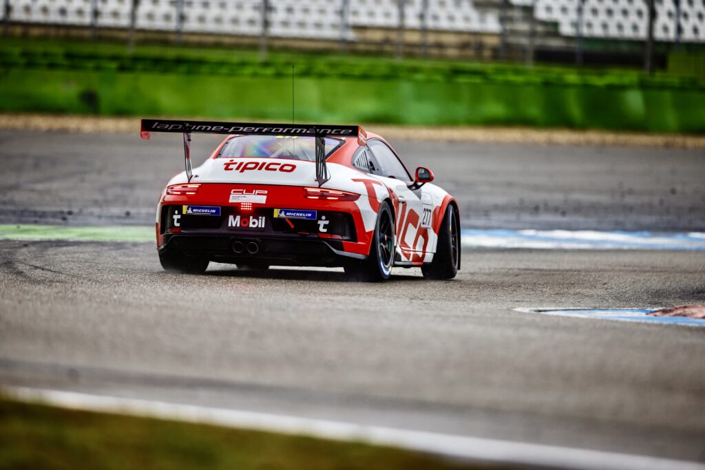 Tom Nittel im Porsche 911 GT3 Cup auf dem Hockenheimring