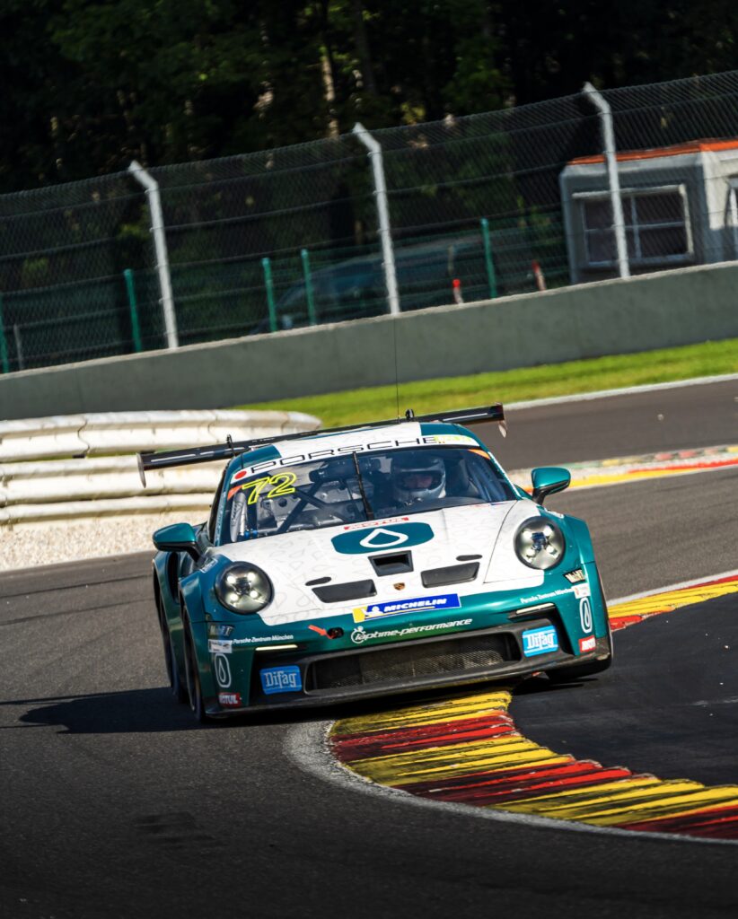 Tom Nittel im Porsche 911 GT3 Cup Spa